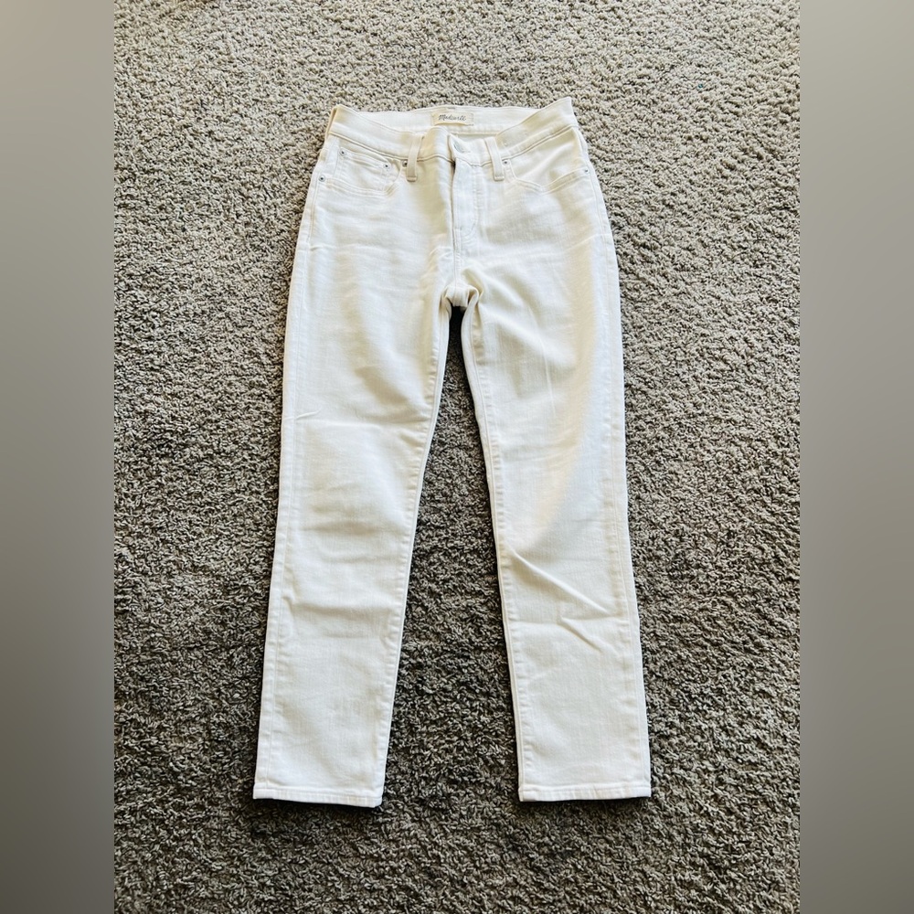 Jeans Madewell Blancos Mid Rise Perfect Vintage Talla 25P